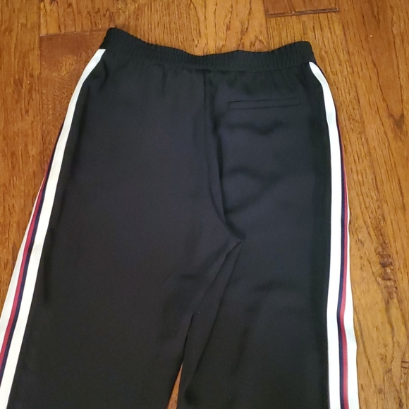 Zara Black Pants with side tape. - Picture 5 of 6